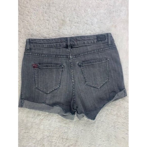BDG Size 30x2.5 (Measured) Womens Shortie Shorts Charcoal Cuffed Stretch… - Picture 3 of 3